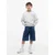 TOMMY HILFIGER Majica modra/pegasto siva