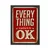Wallity Uramljena slika Everything OK 3, 40x55 cm