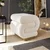 Atelier del Sofa Tabure Sally, 40x42x42cm, Krem