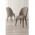 Hanah Home Set stolica Ritim, 44x96x42 cm, 6 komada, Braon-smeđe