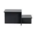 Hanah Home Klub sto Harmony, 80x40x40cm, Crni