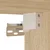 TV ormarići s LED svjetlima 2 kom boja hrasta 100x30x30 cm