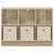 Kreveta s ladicama Sonoma hrast 73,5 x 22,5 x 53,5 cm
