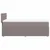 vidaXL Box spring postelja z vzmetnico taupe 90x200 cm blago