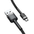 Baseus Cafule micro USB Podatkovni kabel QC 3.0 2.4A 0.5M