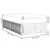 Vidaxl Box spring postelja z vzmetnico roza 120x200 cm žamet