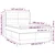 Vidaxl Box spring postelja z vzmetnico LED temno modra 140x190cm žamet