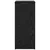 Kreveta Crni hrast 30 x 30 x 70 cm Konstruirano drvo
