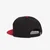 Čepica Rhude Rossa Structured Hat Black/ Red Universal