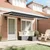 Okvir tende Antracit 400 x 200 cm Poliester s PU premazom