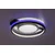 Rabalux Plafonjera Shirin, RGB, LED, Sa daljinskim, 40W, 3000-6500K, 43cm, Crno-bela