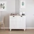 Hanah Home višenamenski ormarić Leno 20679, 90 cm, Derin Sepet / beli