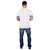 HARVEY MILLER Majica temno modra/bela