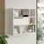 Hanah home Zidna polica Bela