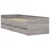 Vidaxl Posteljni okvir s predali siva sonoma 100x200 cm