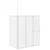 Zavjesa za kadu Matirano 120 x 70 x 137 cm Aluminij