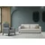 Kristal 3+1 - Beige, Dark Grey BeigeDark Grey Sofa Set