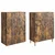 Set ormara 2 pcs Konstruirano drvo