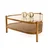 Hanah Home klub sto Nesta 95, 95 cm, orah