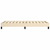 Vidaxl Posteljni okvir krem 80x200 cm blago