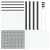 Staklena vrata Rezbarija Crna 93 x 3,5 x 201,5 cm Aluminij