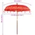 Balineški Parasol Crvena 215 x 215 x 260 cm