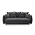 ATELIER DEL SOFA Trosed Puffy Anthracite