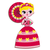 Janod Magnetna knjiga Princesa