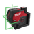 Milwaukee Aku zeleni 3D laser 30m 12V - M12CLLP-301C