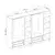 Hanah home Ormar Kale 270x190x52cm Crni