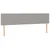 Vidaxl Box spring postelja z vzmetnico svetlo siva 200x200 cm blago