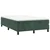 Vidaxl Box spring postelja z vzmetnico temno zelena 120x200 cm žamet