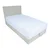 Homestar Postelja LEVI 90x200 cm temno bež z vzmetnico