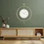 Wallity Zidni sat Mclock-00111, 58x80x7 cm, Zlatne boje