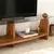 HANAH HOME TV polica Surf Chesnut Fume