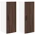 Ormar za Zid LUCCA 2 pcs Smeđi hrast 30 x 31 x 80 cm