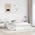 vidaXL vidaXL Postelja s shranjevanjem Bela 160 x 200 cm Konstruiran les, (5000105974)