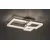 Rabalux LED Luster Amilia, 22W, DIP Switch, 47x47cm, Sivi