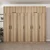 Hanah Home Garderober Kale-7520, 270x235x52 cm, Braon