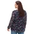 SHEEGO Bluza modra/rosé/temno rdeča