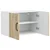 Vidaxl Omarica na steni LUCCA Sonoma hrast 60 x 31 x 40 cm