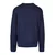 Oversized two-tone sweater navy navy