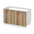 Hanah Home kuhinjski element Minar 4153, 120 cm, beli / dore