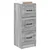 Ormar s ladicama Siva sonoma 33 x 34,5 x 87 cm