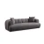 Atelier del Sofa Trosed Puffy 3 Plain, 255x115x77 cm, Antracit