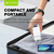 Bavin punjač 2.4A USB-A + kabl Micro bela