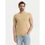 Tommy Jeans Majica DM0DM04411 Bež Slim Fit