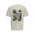 JJ Rebel Muška majica 12294235, Kratak rukav, Bež