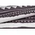 Conceptum Hypnose Tepih Ada Gönül Chenille 292, 75x230cm, Crni