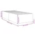 Vidaxl Posteljni okvir brez vzmetnice temno rjav 90x190 cm blago